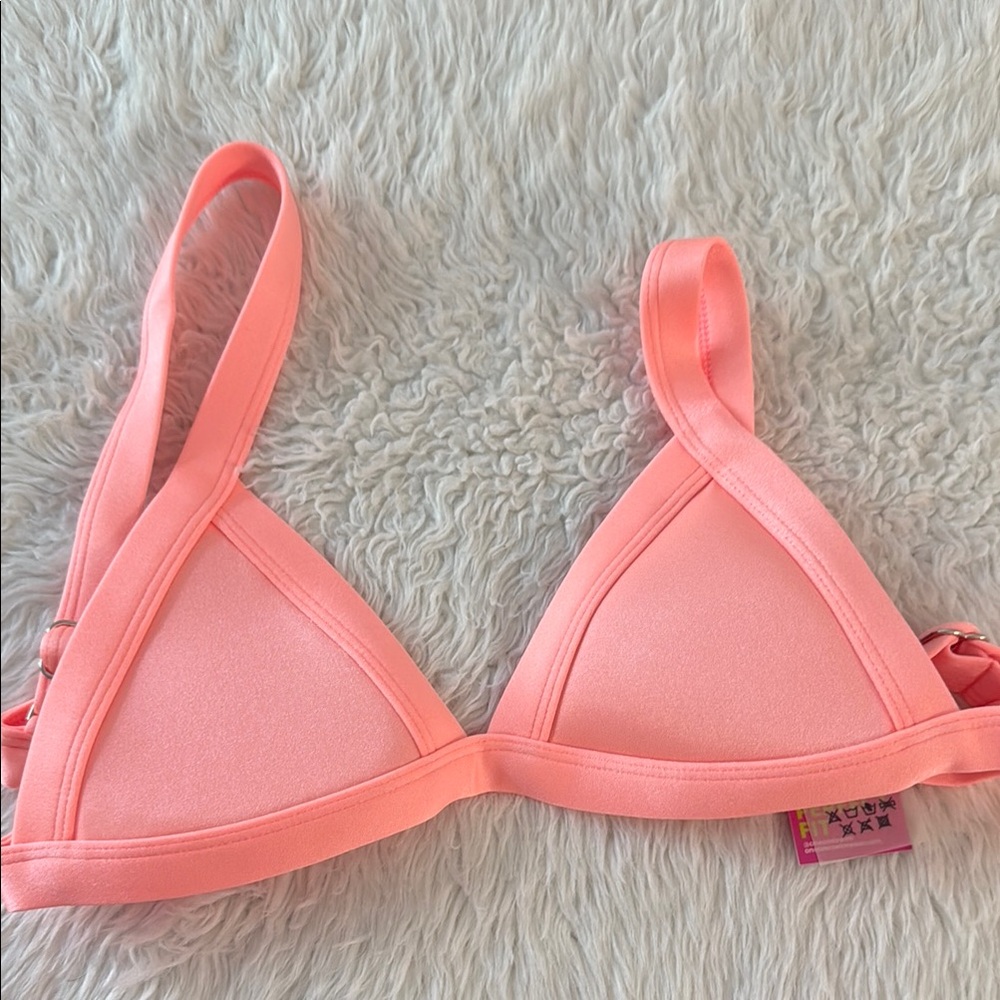 Peach Bikini Top